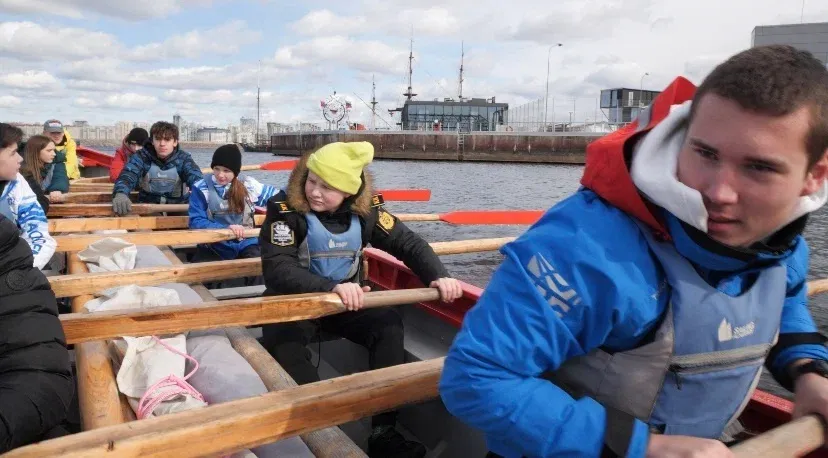 Фонд и Яхт-клуб Санкт-Петербурга принял участие в морской акции «Символ надежды»