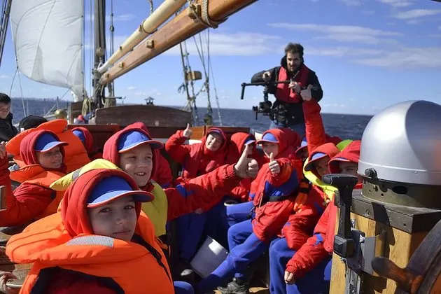 Кадеты Кронштадта 2-й год подряд проходят морскую практику на «Лукулле»