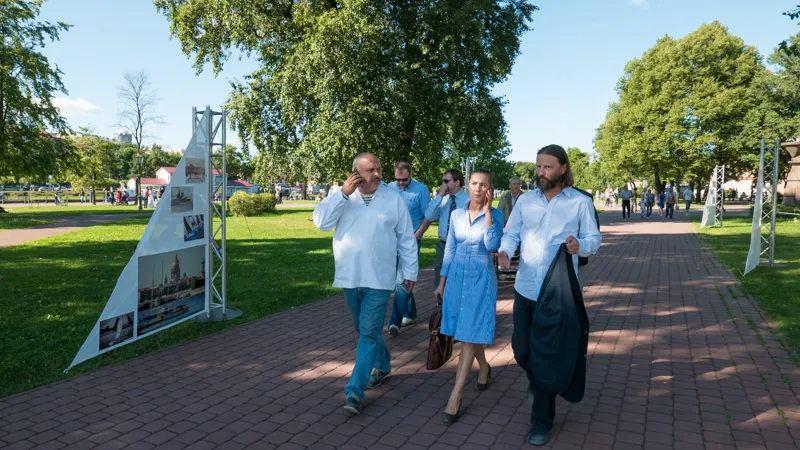15 августа на Надежде состоялась встреча попечителей Фонда поддержки классических яхт